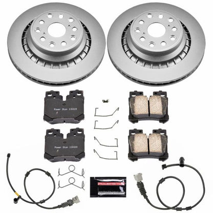 Power Stop Rear Z17 Evolution Geomet Coated Brake Kit Lexus LS460 2010-2017 / LS600h 2010-2016 | CRK5841