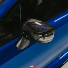 Seibon 15-21 WRX/STI Carbon Fiber Mirror Covers w/ Turn Signal Cutout | seiMC15SBIMP