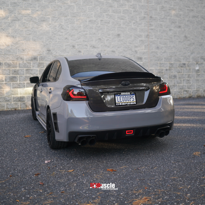 JDMuscle Gloss Black/ Paint Matched Trunk Duck Bill V3- 2015+WRX/STI