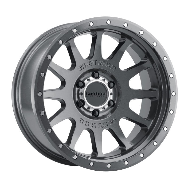 Method MR605 NV 20x10 -24mm Offset 6x135 87mm CB Gloss Titanium Wheel | MR60521016824N