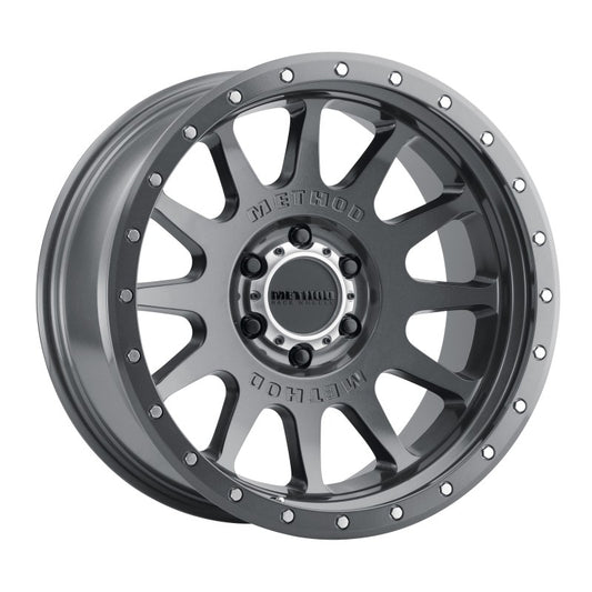 Method MR605 NV 20x10 -24mm Offset 6x135 87mm CB Gloss Titanium Wheel | MR60521016824N