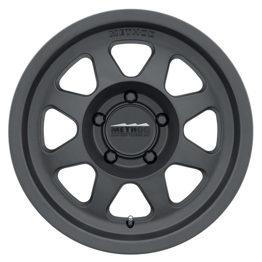 Method MR701 17x7.5 +30mm Offset 5x108 63.4mm CB Matte Black Wheel | MR70177549530