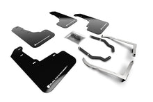 Rally Armor Lift/AT UR Black Mud Flap w/ White Logo Subaru XV Crosstrek 2018-2022 | MF46-LTUR-BLK/WH