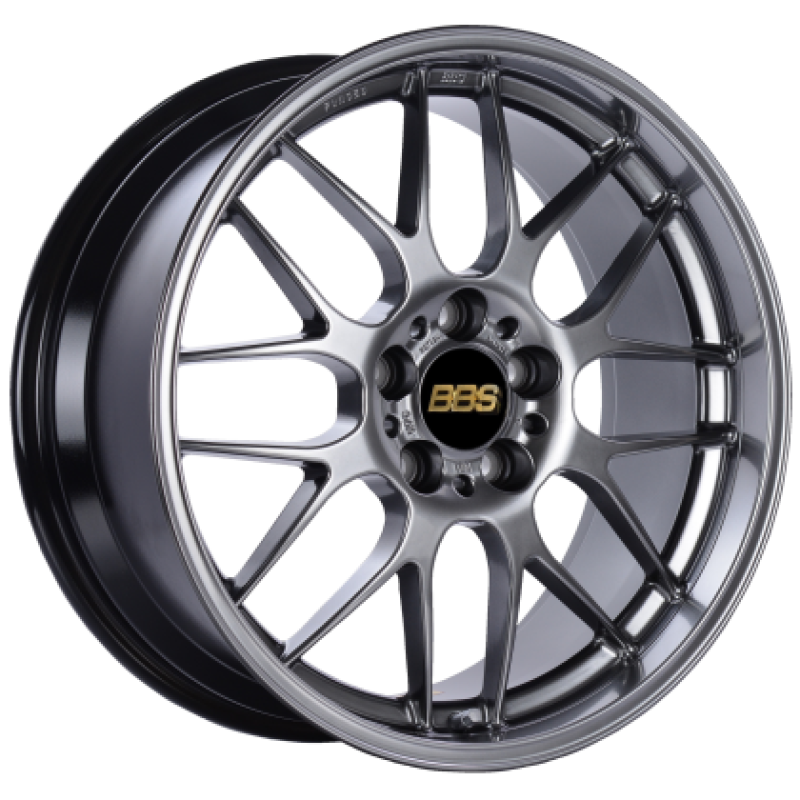 BBS RG-R 19x10 5x114.3 ET38 Diamond Black Wheel - 82mm PFS Required