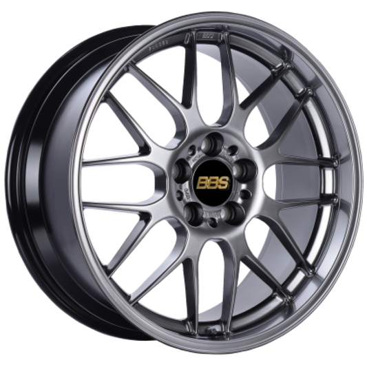 BBS RG-R 17x8 5x114.3 ET32 Diamond Black Wheel 82mm PFS/Clip Required (S/O No Cancel/No Return)