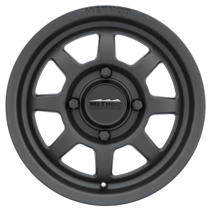Method MR410 15x7 5+2/+38mm Offset 4x136 106.25mm CB Matte Black Wheel