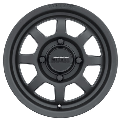 Method MR410 15x7 5+2/+38mm Offset 4x136 106.25mm CB Matte Black Wheel