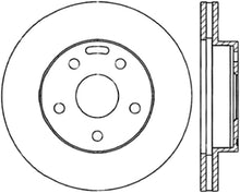 StopTech 91-96 Toyota Previa Front Right Cryo Slotted & Drilled Sport Brake Rotor