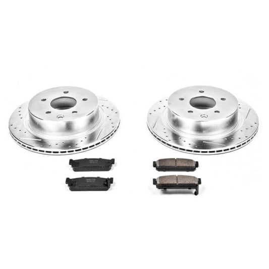 Power Stop Rear Z23 Evolution Sport Brake Kit Infiniti Q45 2002-2006 / M45 2003-2004 | K5032