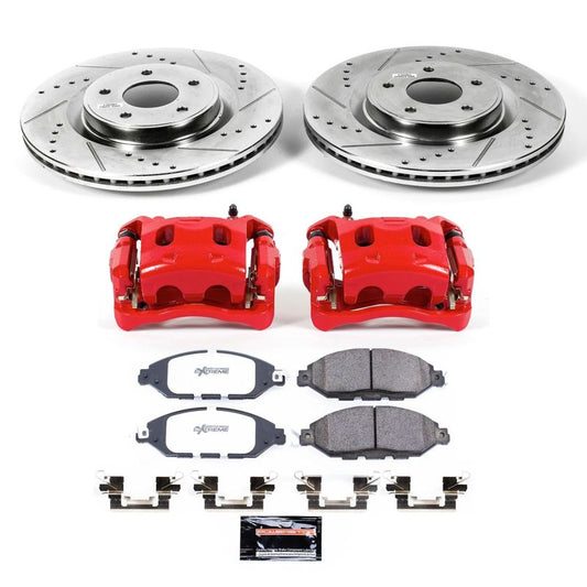 Power Stop Front Z36 Truck & Tow Brake Kit Infiniti JX35 2013 / QX60 2014-2019 / Nissan Murano 15-21 / Pathfinder 2013-2019 | KC6496-36