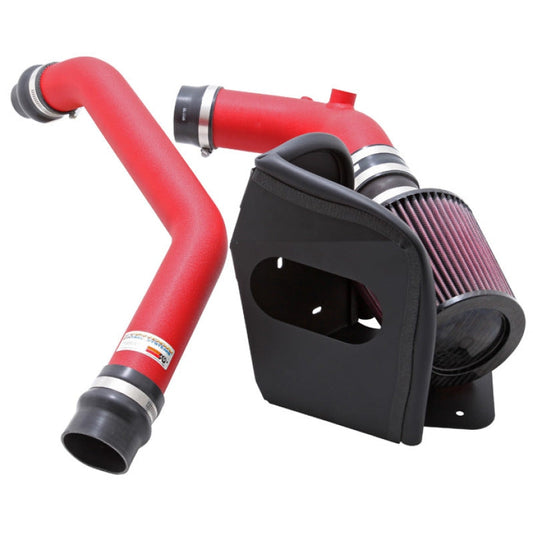 K&N Performance Short Ram Intake System Wrinkle-Red Mitsubishi Evolution X 2008-2015 | 69-6546TWR