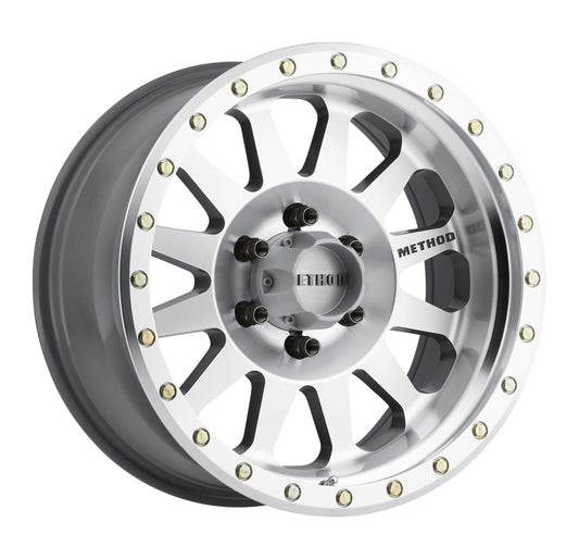 Method MR304 Double Standard 20x10 -18mm Offset 6x135 94mm CB Machined/Clear Coat Wheel | MR30421016318N