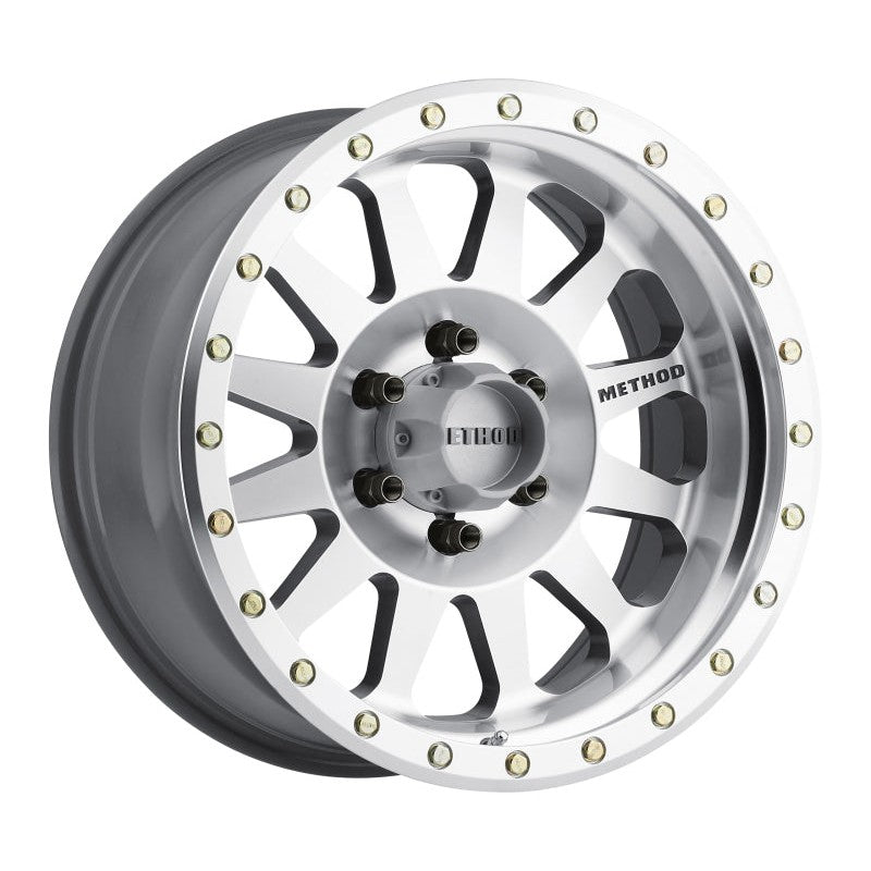 Method MR304 Double Standard 17x8.5 0mm Offset 6x5.5 108mm CB Machined/Clear Coat Wheel