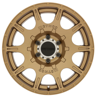 Method MR308 Roost 18x9 +18mm Offset 6x135 87mm CB Method Bronze Wheel