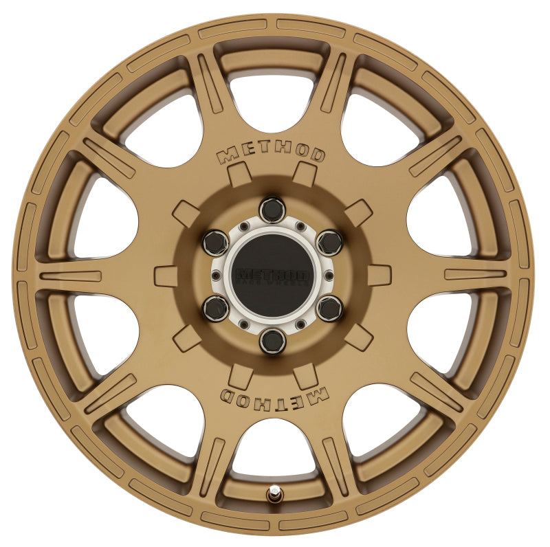 Method MR308 Roost 18x9 +18mm Offset 6x5.5 106.25mm CB Method Bronze Wheel