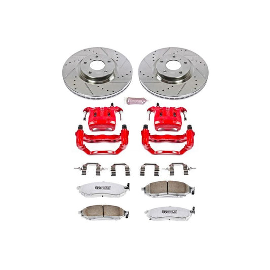 Power Stop Front Z26 Street Brake Kit w/ Calipers Infiniti Q45 2002-2006 / M45 2003-2004 | KC152-26