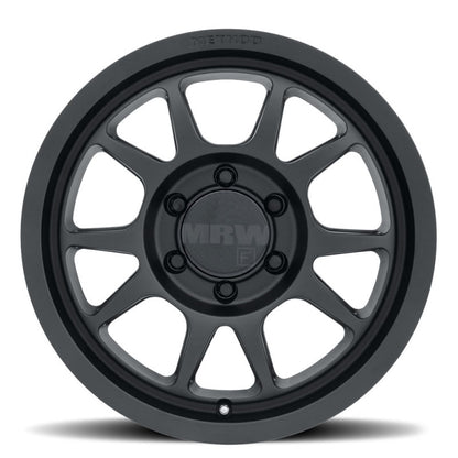 Method MR313 20x9.5 +12mm Offset 6x5.5 106.25mm CB Matte Black Wheel