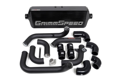 GrimmSpeed Front Mount Intercooler Kit - Black Subaru WRX 2008-2014 | 090252