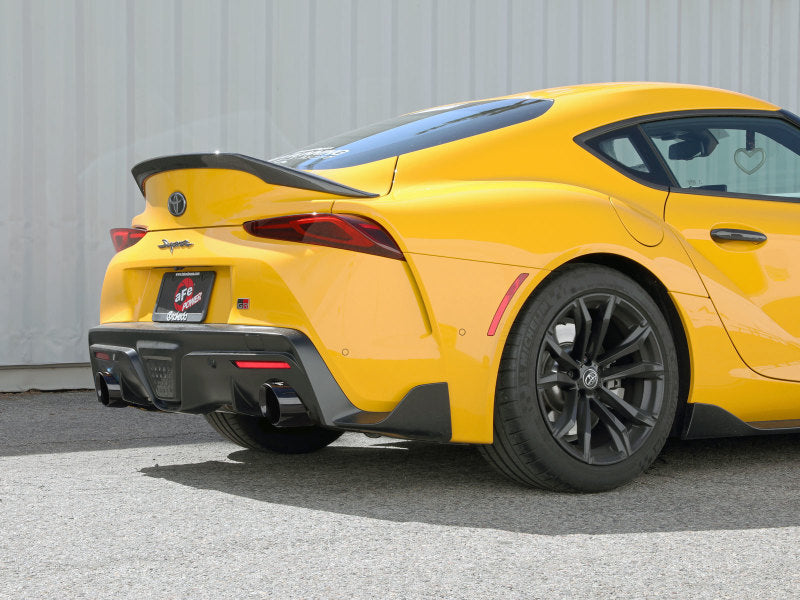aFe Power Takeda 2.5in-3in 304 SS CB Exhaust w/ Black Tips Toyota Supra 2.0L 2021 | 49-36050-B