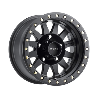 Method MR304 Double Standard 20x10 -18mm Offset 5x5 94mm CB Matte Black Wheel