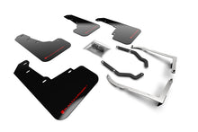 Rally Armor Lift/AT UR Black Mud Flap w/ Red Logo Subaru XV Crosstrek 2018-2022 | MF46-LTUR-BLK/RD