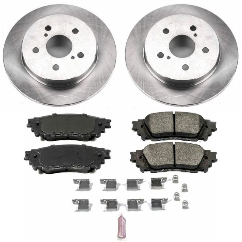 Power Stop Rear Autospecialty Brake Kit Lexus NX200t 15-2017 / NX300 2018-21 / NX300h 15-21 / Toyota C-HR 2018-2019 | KOE7739