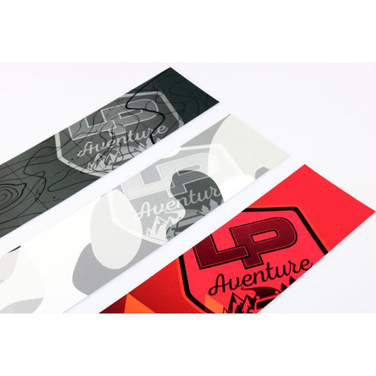 LP Aventure Deflector Sticker Red Universal | FLP-OBA-STICKER RD