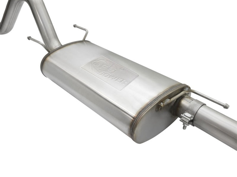 aFe MACHForce XP Cat-Back SS Exhaust w/ Polished Tips Toyota Tacoma V6-3.5L 2016-21 | 49-46026-P