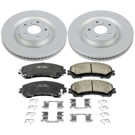 Power Stop Front Z17 Evolution Geomet Coated Brake Kit Infiniti QX50 2019-2020 | CRK8415