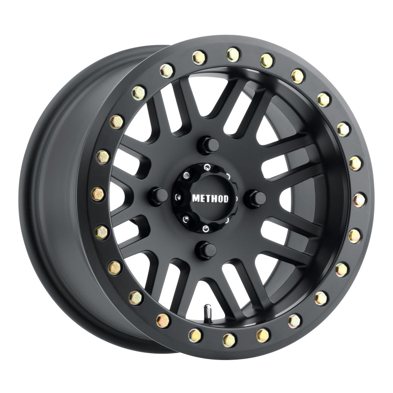 Method MR406 UTV Beadlock 14x10 5+5/0mm Offset 4x136 106mm CB Matte Black w/BH-H20875 Wheel