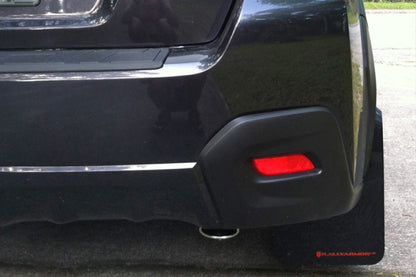 Rally Armor Black Mud Flap w/ Grey Logo Subaru XV Crosstrek 2013-2017 | MF26-UR-BLK/GRY