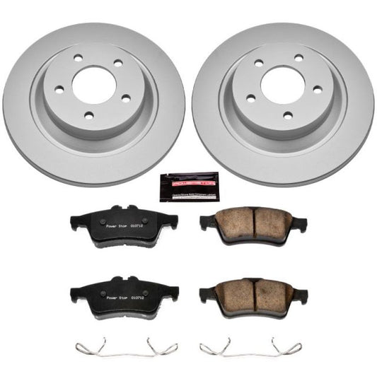 Power Stop Rear Z17 Evolution Geomet Coated Brake Kit Mazda Mazdaspeed 5 2008-2015 | CRK5842