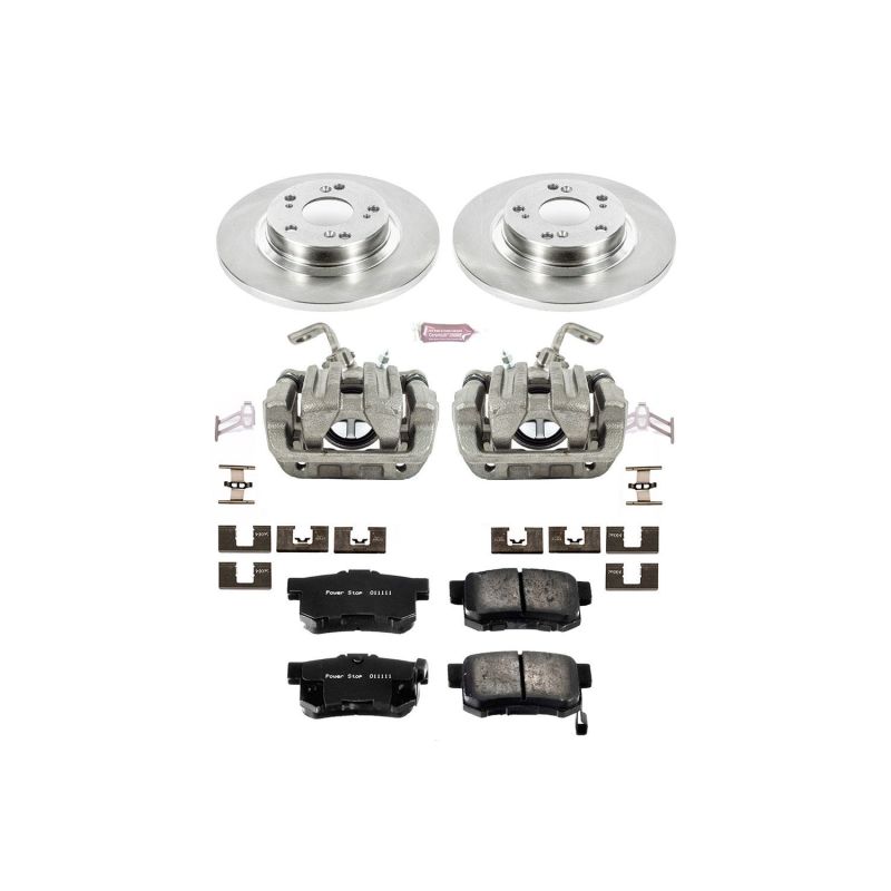 Power Stop Rear Autospecialty Brake Kit w/ Calipers Honda S2000 2000-2009 | KCOE2310