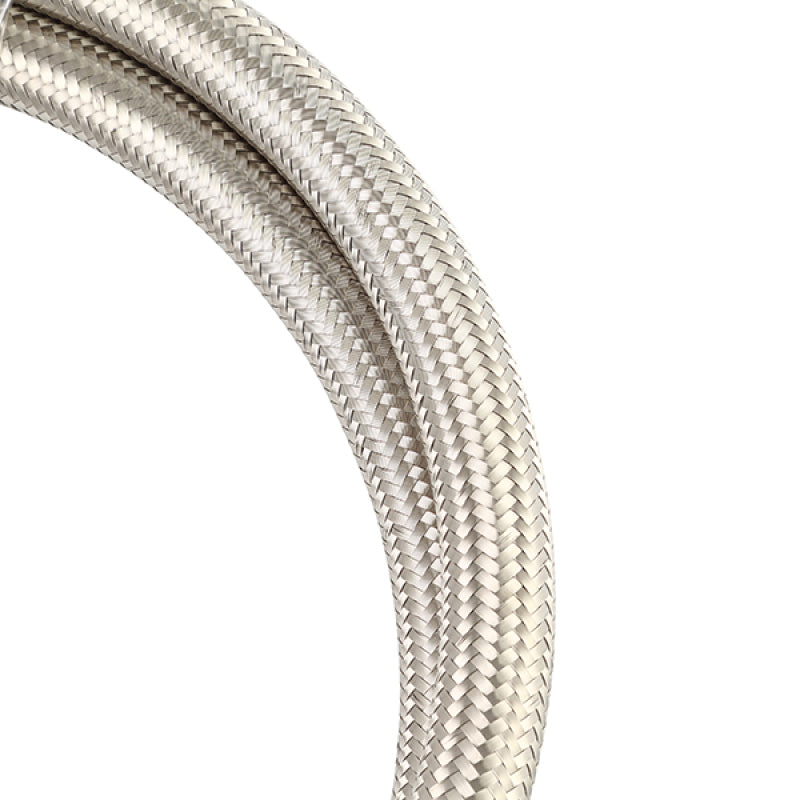 Mishimoto 6Ft Stainless Steel Braided Hose w/ 8AN Fittings Stainless Universal | MMSBH-0872-CS