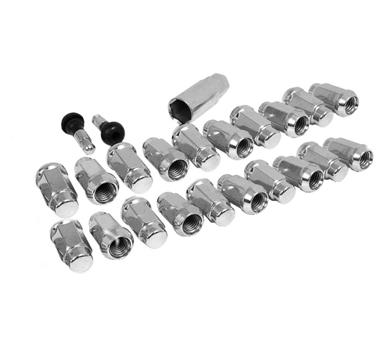 Race Star 12mm x 1.5 Closed End Acorn Lug Kit - 20 PK | 602-2439-20