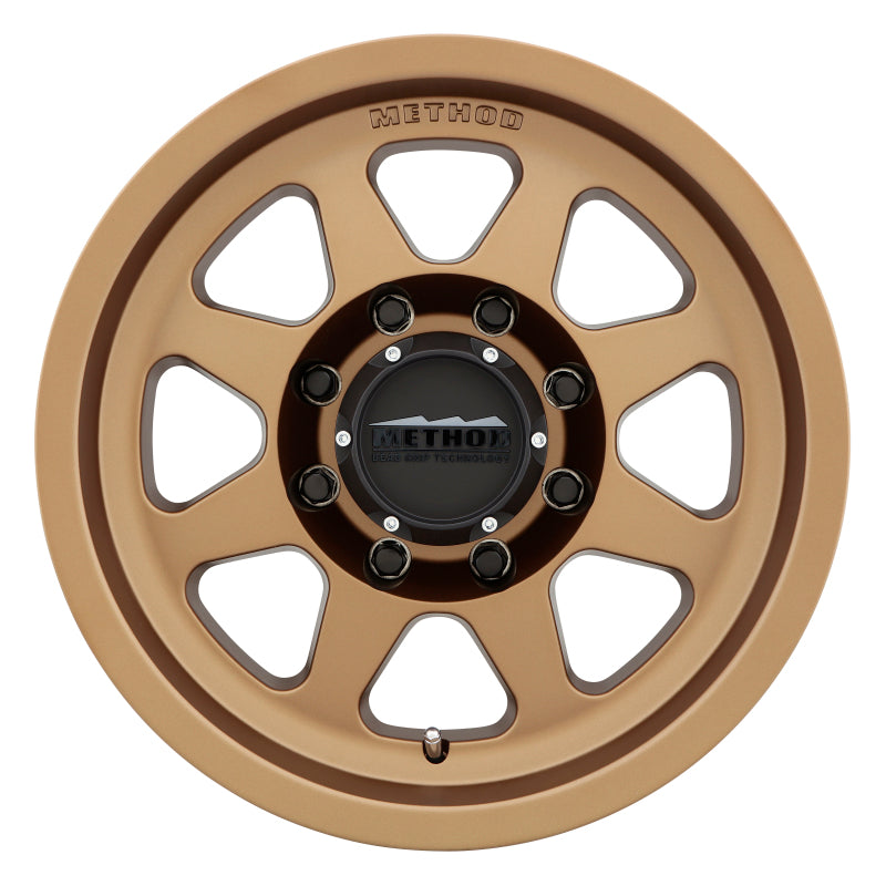 Method MR701 17x9 -12mm Offset 8x170 130.81mm CB Method Bronze Wheel