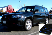Rally Armor UR Black Mud Flap w/ Blue Logo Subaru Forester 2003-2008 | MF5-UR-BLK/BL