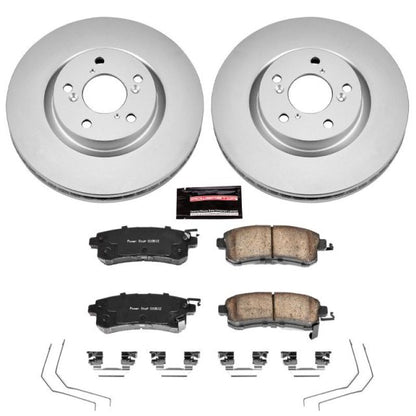 Power Stop Front Z17 Evolution Geomet Coated Brake Kit Honda Odyssey 2011-2014 | CRK5857