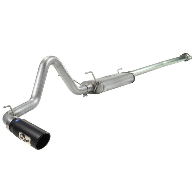 aFe MACH Force XP 2.5in Cat-Back Stainless Steel Exhaust System w/Black Tip Toyota Tacoma 4.0L 2013-2014 | 49-46021-B