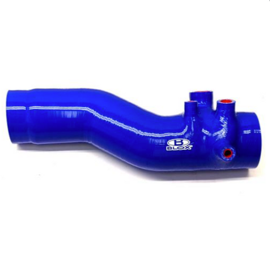 BLOX Racing 15-20 WRX FA20 High Power 3in Turbo Inlet Hose - Blue | BXFL-50221-BL-HP