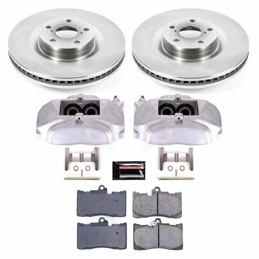 Power Stop Front Autospecialty Brake Kit w/ Calipers Lexus GS200t 2016-2017 / GS350 2011 / GS450h 2011 / IS350 2011-2012 / GS460 2011 | KCOE6353