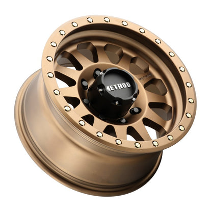 Method MR304 Double Standard 17x8.5 0mm Offset 8x170 130.81mm CB Method Bronze Wheel | MR30478587900