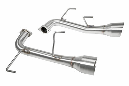 Perrin 22-24 WRX Dual Single Tip 304SS Axle Back Exhaust | PSP-EXT-341BR