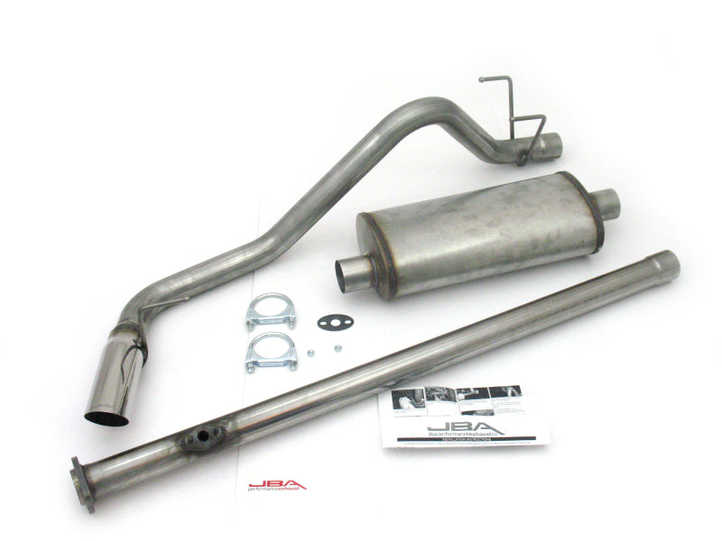 JBA Performance Exhaust 2 1/4" Stainless Steel Cat-Back Exhaust System 4X4 Short Bed Toyota Tacoma Xtra Cab 1995-1999 | 40-9012