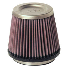K&N Universal Air Filter Round Tapered Titanium Top 4.5in Top OD x 5.875in Base OD x 5in H