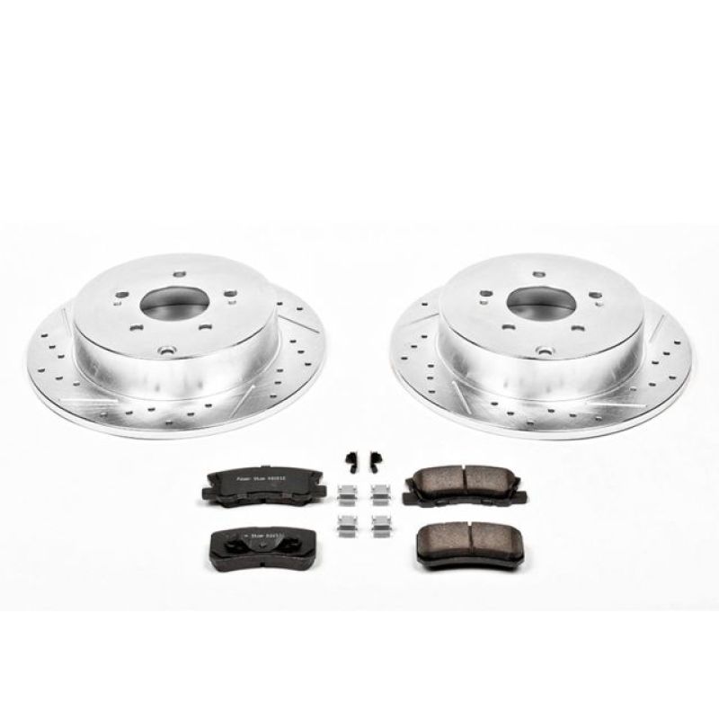 Power Stop Rear Z23 Evolution Sport Brake Kit Mitsubishi Endeavor 2004-2011 | K5260