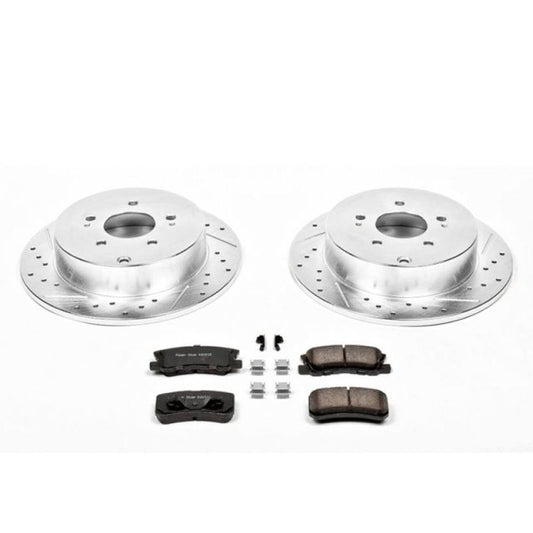 Power Stop Rear Z23 Evolution Sport Brake Kit Mitsubishi Endeavor 2004-2011 | K5260