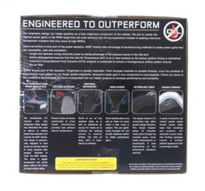 AEM Blue Short Ram Intake Honda Civic DX/LX 2001-2005 | 22-503B