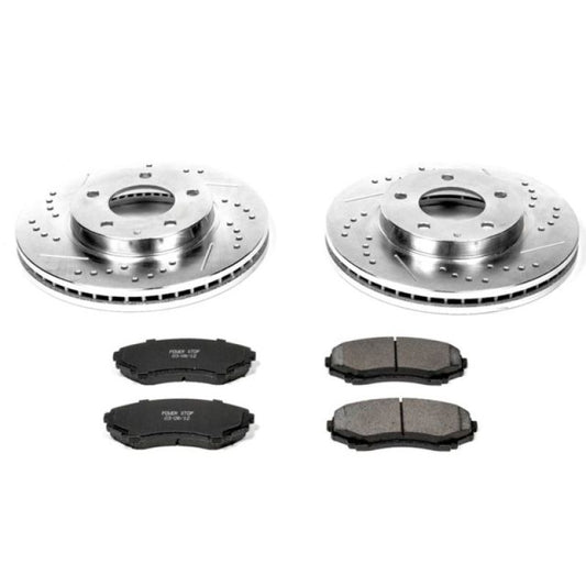 Power Stop Front Z23 Evolution Sport Brake Kit Mazda MPV 2000-2006 | K1184