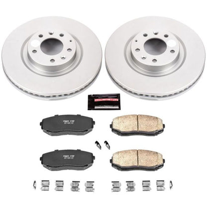 Power Stop Front Z17 Evolution Geomet Coated Brake Kit Mazda CX-9 2007-2015 | CRK5878